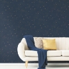 Picture of Upon a Star Peel and Stick Wallpaper - Navy