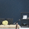 Picture of Upon a Star Peel and Stick Wallpaper - Navy