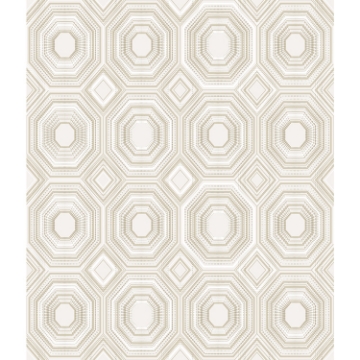 Picture of Bees Knees Peel and Stick Wallpaper - Beige