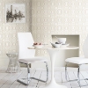 Picture of Bees Knees Peel and Stick Wallpaper - Beige