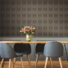 Picture of Bees Knees Peel and Stick Wallpaper - Black