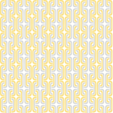 Picture of Mod Lattice Peel and Stick Wallpaper - Yellow