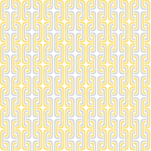 Picture of Mod Lattice Peel and Stick Wallpaper - Yellow