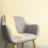 Picture of Mod Lattice Peel and Stick Wallpaper - Yellow