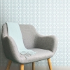 Picture of Mod Lattice Peel and Stick Wallpaper - Blue