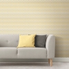 Picture of 3D Petite Hexagons Peel and Stick Wallpaper - Yellow