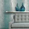 Picture of Oxidized Metal Peel and Stick Wallpaper - Blue