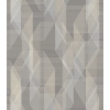 Picture of Debonair Geometric Peel and Stick Wallpaper - Gray