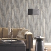 Picture of Debonair Geometric Peel and Stick Wallpaper - Gray