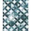 Picture of Paul Brent Moroccan Tile Peel and Stick Wallpaper - Green