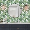 Picture of Lucky Bamboo Peel and Stick Wallpaper - Green