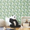 Picture of Lucky Bamboo Peel and Stick Wallpaper - Green