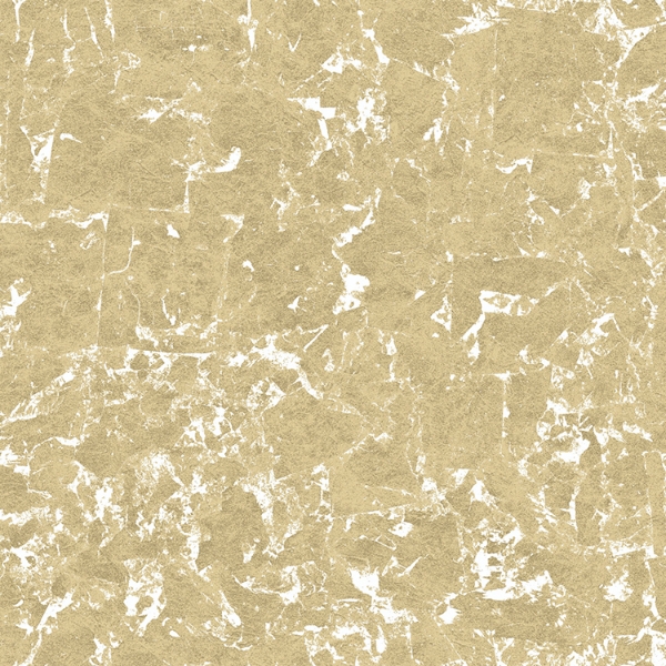 Picture of Metallic Leaf Peel and Stick Wallpaper - Gold