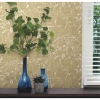 Picture of Metallic Leaf Peel and Stick Wallpaper - Gold