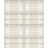 Picture of Tweed Plaid Peel and Stick Wallpaper - Beige