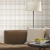 Picture of Tweed Plaid Peel and Stick Wallpaper - Beige