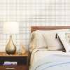 Picture of Tweed Plaid Peel and Stick Wallpaper - Beige