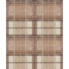 Picture of Tweed Plaid Peel and Stick Wallpaper - Red