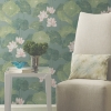 Picture of Lily Pad Peel and Stick Wallpaper - Blue