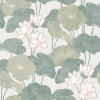 Picture of Lily Pad Peel and Stick Wallpaper - Beige