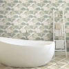 Picture of Lily Pad Peel and Stick Wallpaper - Beige