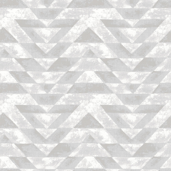 Picture of Southwest Geometric Peel and Stick Wallpaper - White