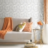 Picture of Southwest Geometric Peel and Stick Wallpaper - White