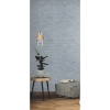 Picture of Faux Grasscloth Peel and Stick Wallpaper - Blue