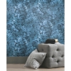 Picture of Wildflower Shadows Peel and Stick Wallpaper - Blue