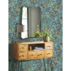 Picture of Wildflower Shadows Peel and Stick Wallpaper - Green