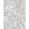 Picture of Wildflower Shadows Peel and Stick Wallpaper - Gray