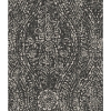 Picture of Ornate Ogee Peel and Stick Wallpaper - Black