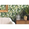 Picture of Hearts of Palm Peel and Stick Wallpaper - Green