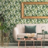 Picture of Hearts of Palm Peel and Stick Wallpaper - Green