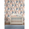 Picture of Hearts of Palm Peel and Stick Wallpaper - Blue