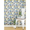 Picture of Funky Jungle Peel and Stick Wallpaper - Blue