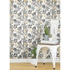 Picture of Funky Jungle Peel and Stick Wallpaper - White