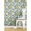 Picture of Funky Jungle Peel and Stick Wallpaper - Green