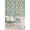 Picture of Funky Jungle Peel and Stick Wallpaper - Green