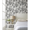 Picture of Washout Peel and Stick Wallpaper - Black