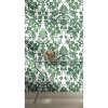 Picture of Vine Damask Peel and Stick Wallpaper - Green