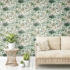 Picture of Tropical Eden Peel and Stick Wallpaper - Green