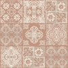 Picture of Marrakesh Tile Peel and Stick Wallpaper - Red