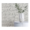 Picture of Melody Peel and Stick Wallpaper - White