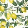 Picture of Lemon Zest Peel and Stick Wallpaper - White