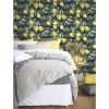 Picture of Lemon Zest Peel and Stick Wallpaper - Navy