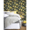 Picture of Lemon Zest Peel and Stick Wallpaper - Black