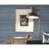 Picture of Faux Bamboo Grasscloth Peel and Stick Wallpaper - Blue