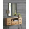 Picture of Faux Bamboo Grasscloth Peel and Stick Wallpaper - Grey