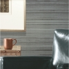 Picture of Faux Bamboo Grasscloth Peel and Stick Wallpaper - Grey